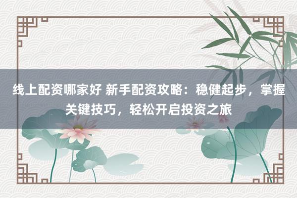 线上配资哪家好 新手配资攻略：稳健起步，掌握关键技巧，轻松开启投资之旅